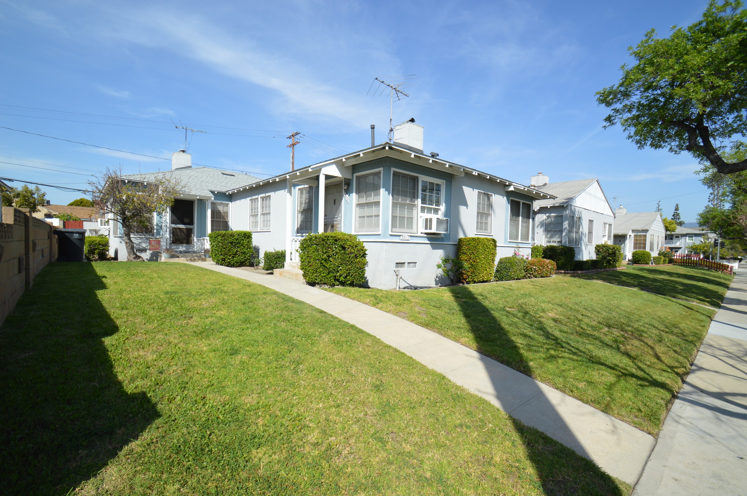 Victory Property — angle view with landscaping